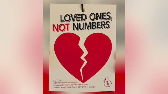 Loved ones gather to remember COVID-19 victims send message to Governor Kemp