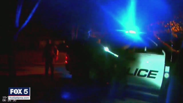 Officers serving search warrant order unclothed Suwanee man to stand outside home