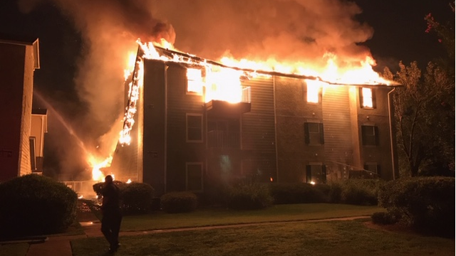 Multiple families lose homes in massive Clayton County apartment fire