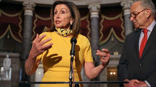 Progress slow on virus relief bill as negotiations continue