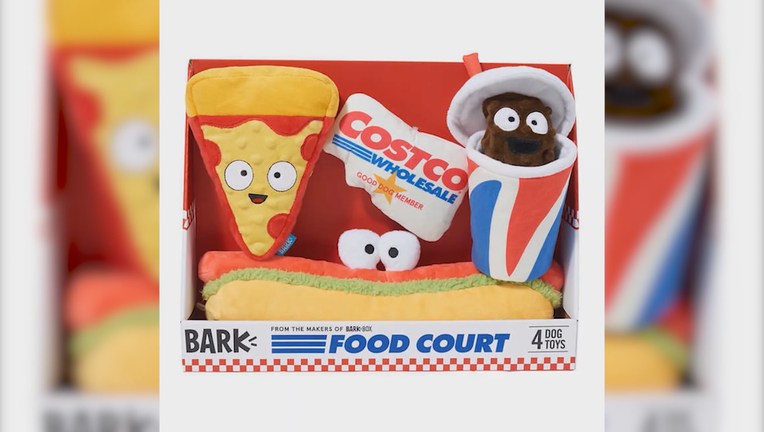 Costco releasing line of food court-related dog toys