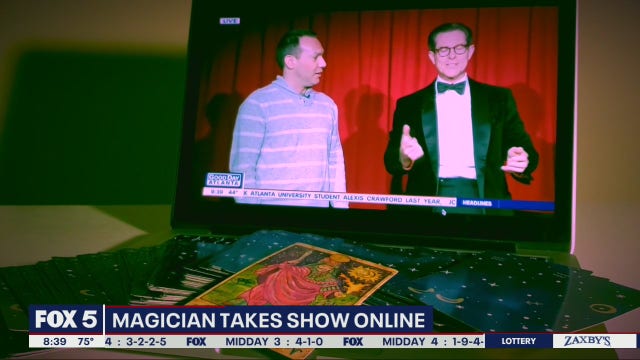 Local performer creates magical online experience