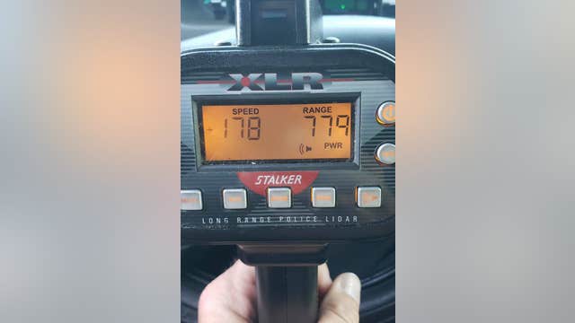 Officer clocks motorcyclist going 178 mph on Georgia highway