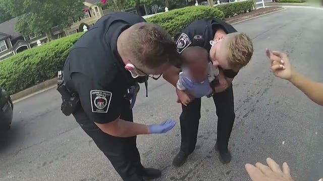 Infant saved by Georgia school resource officer