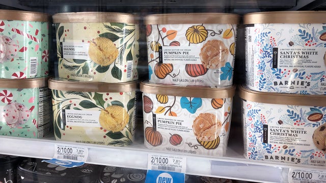 Publix holiday ice cream flavors are back in stores -- for a limited time