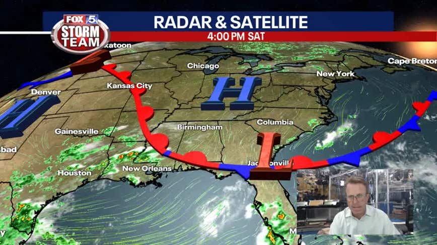 Saturday Evening Forecast