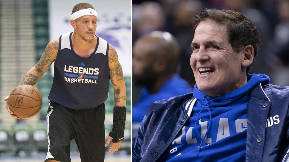 GETTY Delonte West Mark Cuban