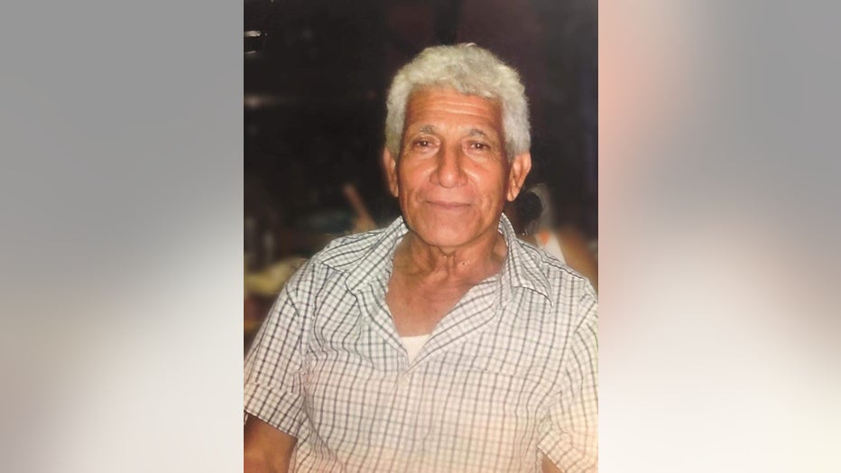 Photo of older man with white hair