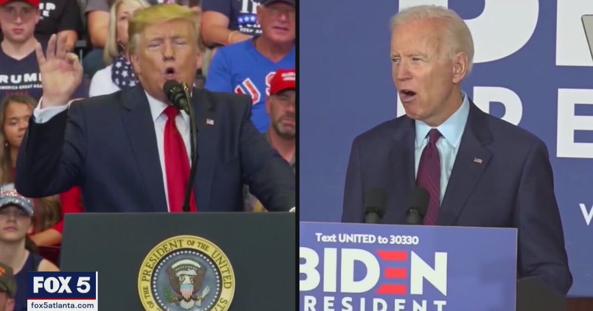 Georgia voters debate impact of early voting on Trump and Biden | FOX 5 ...