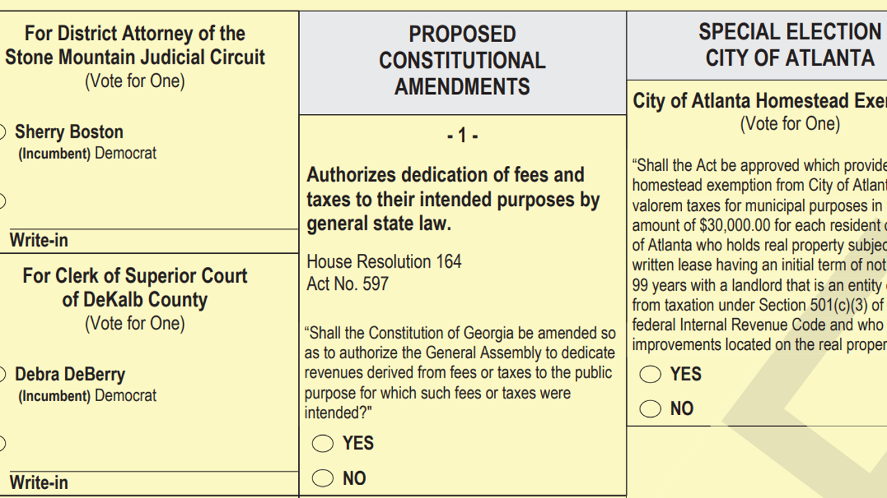 What Amendment 1 on the ballot means for taxpayers