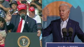 Contrast between presidential campaigns never clearer as candidates hold dueling Tampa rallies