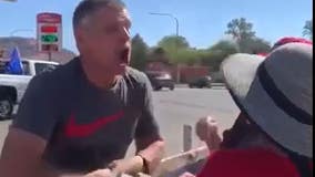 Video shows man coughing on protesters yelling ‘Black don’t matter’