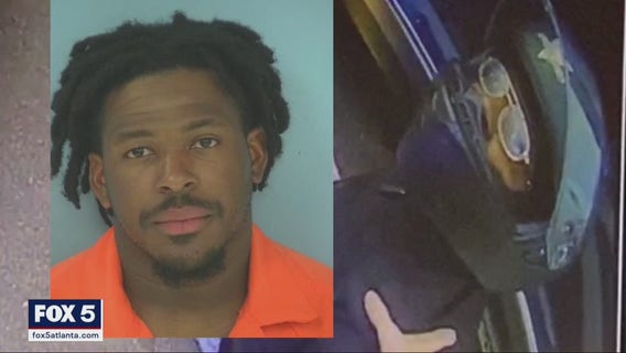 Motorcyclist's arrest caught on camera