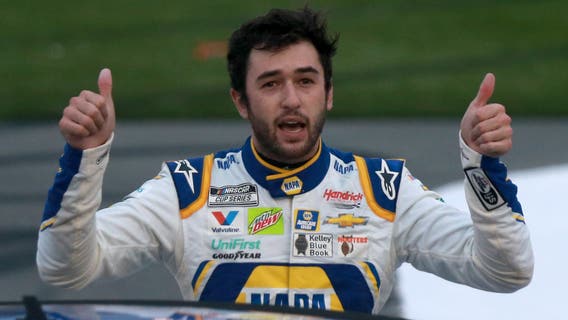 Elliott wins at Roval as champ Busch bounced from playoffs