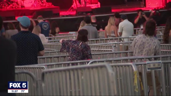 Centennial Olympic Park hosts socially distant 'Big Night Out' concert series