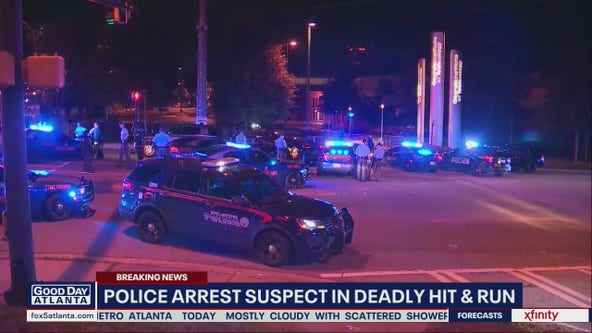 Police arrest suspect in deadly Atlanta hit and run