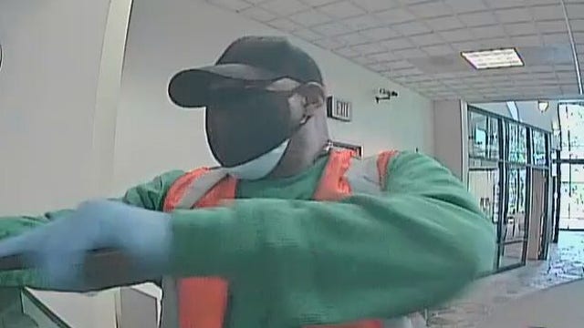 Reward offered in FBI search for armed bank robbery suspect