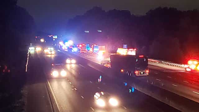Man fatally shot, woman hit by tractor-trailer on I-20