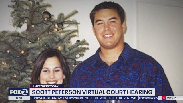 Convicted murderer Scott Peterson to receive virtual hearing in California courtroom