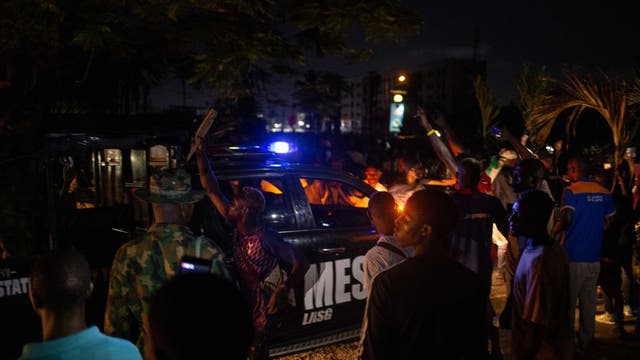 Nigeria protesters break curfew amid gunfire, chaos in Lagos