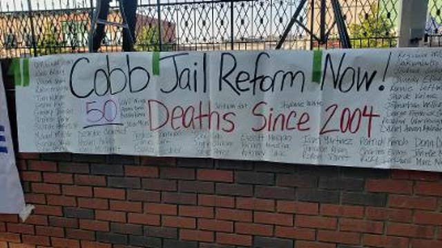 Town hall to call attention to conditions at the Cobb County jail