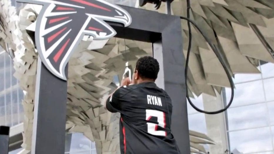 Winship Cancer Institute teams up with the Atlanta Falcons