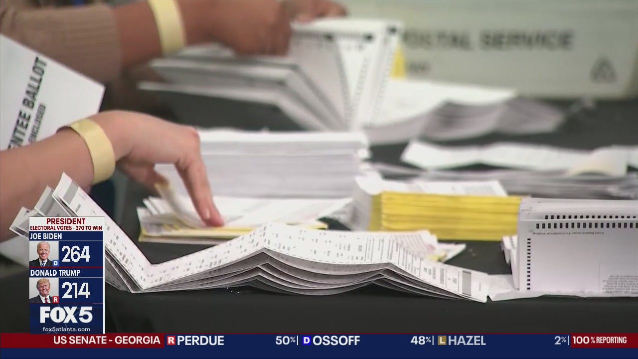Fulton County counting ballots into Thursday