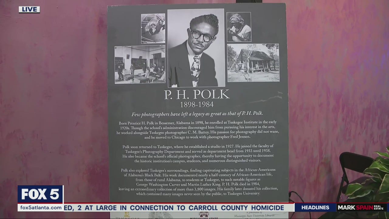 Exploring the P.H. Polk exhibit at the Writers Museum