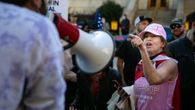 Opposing sides rally in Atlanta over Georgia's election results