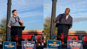 Ossoff, Warnock hold joint event in Cobb County