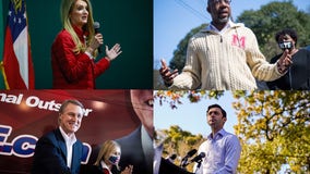 Senate candidates, GOP chairwoman hit the campaign trail ahead of runoff