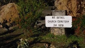 Headstones in Marietta cemetery damaged during Tropical Storm Zeta