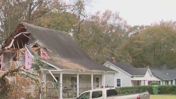 Community comes together for Georgia family displaced after tropical storm