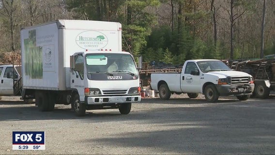 Thieves target catalytic converters from landscaping vehicles