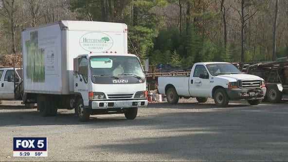 Thieves target catalytic converters from landscaping vehicles