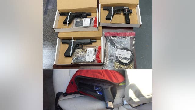 Firearms, stolen car recovered during traffic stop in Sandy Springs