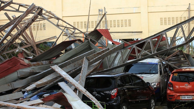 Powerful typhoon kills 10 in the Philippines