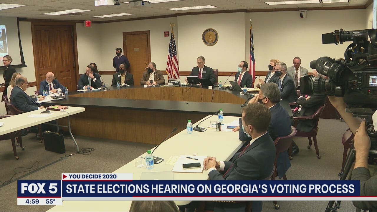 Georgia Election Fraud Hearing