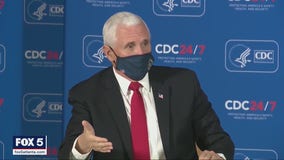 Pence comes to Georgia to visit CDC, campaign for Loeffler, Perdue