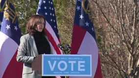 Harris rallies for Ossoff, Warnock in Columbus