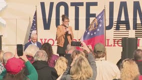 Former Alaska Gov. Sarah Palin campaigns for Loeffler, Perdue