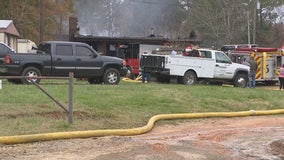 2 dead, 1 critical after Barrow County house fire
