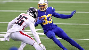 Badgley’s FG on final play propels Chargers past Falcons