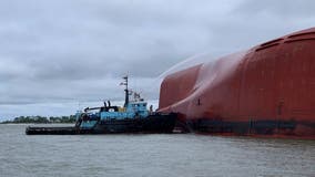 Coast Guard: 'Large' oil leak during Georgia ship demolition