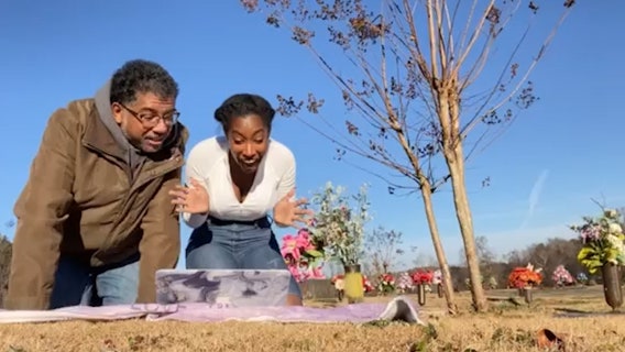 Emotional video shows local high school teenager sharing college acceptance email with late mother