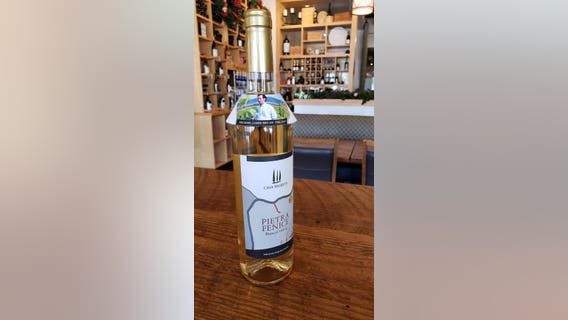 Dunwoody business owner honored with unique new wine
