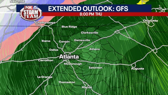 Warming up this week, but rain, chance of flurries possible on New Year's Eve