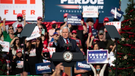 Vice President Pence returning to Georgia for 3rd Senate runoff rally