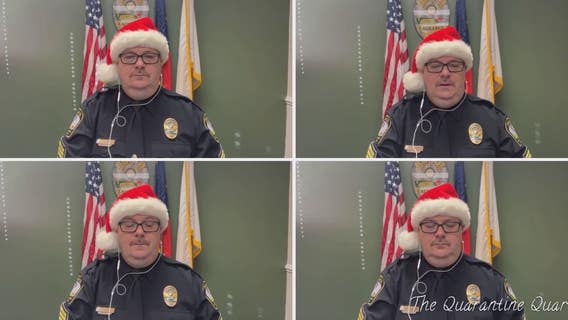 LaGrange police's 'Quarantine Quartet' remixes Christmas songs into music emphasizing safety