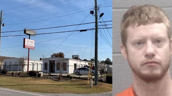 Georgia man arrested in multi-unit storage facility fire